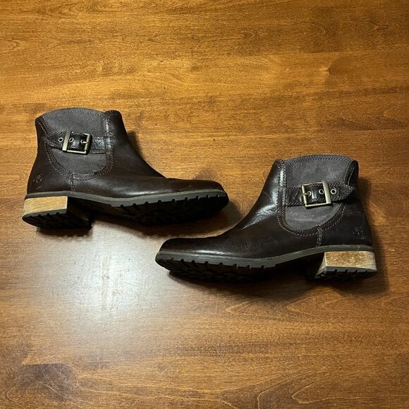 Timberland Earthkeeper Bethel ankle boots women 8.5 leather - Picture 10 of 12
